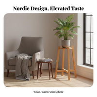 Cross-Shaped Pot Riser Nordic design Plant Holder adaptable for Home Decorators