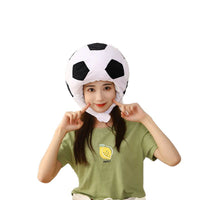 Football Plush Headgear Hat for Photo Props and Costume