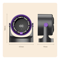 Pet Fan Continuous Speed Control Desktop Fan Type-C Charging
