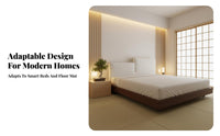 Minimalist Aesthetic and aesthetic Upholstered cumulusinspiredShaped Panel Irregular Shape Headboard Minimalist visual appeal Bed rearrest Soft & Comfortable for Interior Decorators, Renters, homeowners, Home Decor, Guest Room, Apartment Living