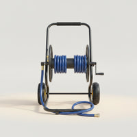 Garden Hose Reel Cart Hand-Push Hose Reel Cart with Wheels Easy to Use for Yard