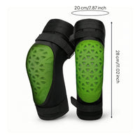 Ski Knee Protectors Padded Knee Sleeves with Impact Pads Guard for Skiing