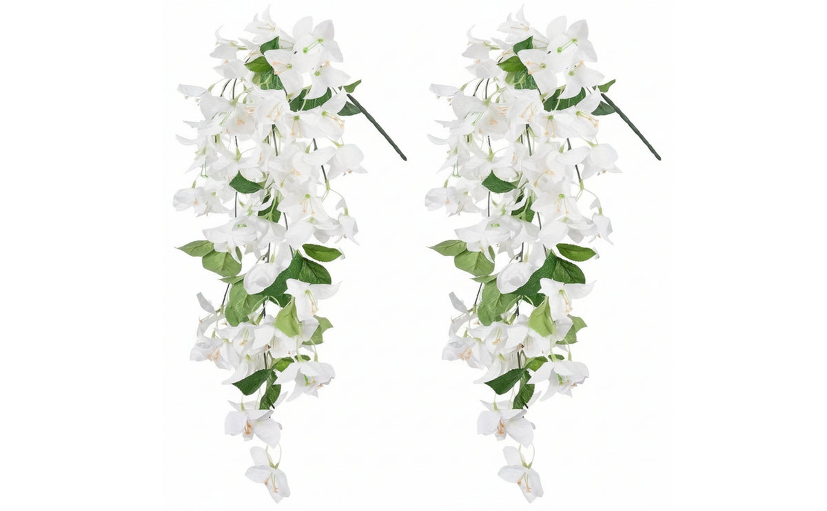 Artificial Bougainvillea Garland | Cascading, Trailing, Bougainvillea Vine, for Home Decor