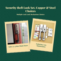 Stainless steel security lock