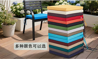 Outdoor Waterproof Seat Cushion for Garden Patio Chairs, High-Resilience Sponge, Soft Pad