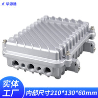 Die-Cast Aluminum Waterproof Enclosure for AP Bridge Base Station, Internal 210x130x60mm