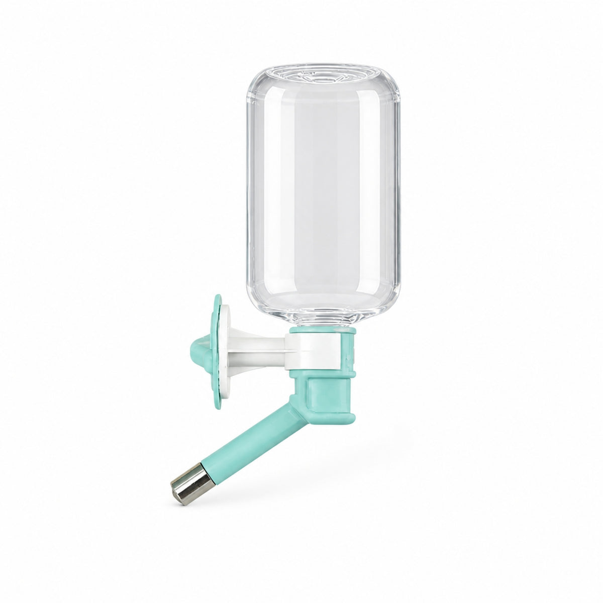 Cage Water Dispenser Transparent Pet Water Dispenser Easy to Install for Rabbits