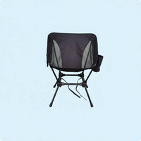 Folding Camp Chair Lightweight Portable Camping Chair Mesh Side Panels