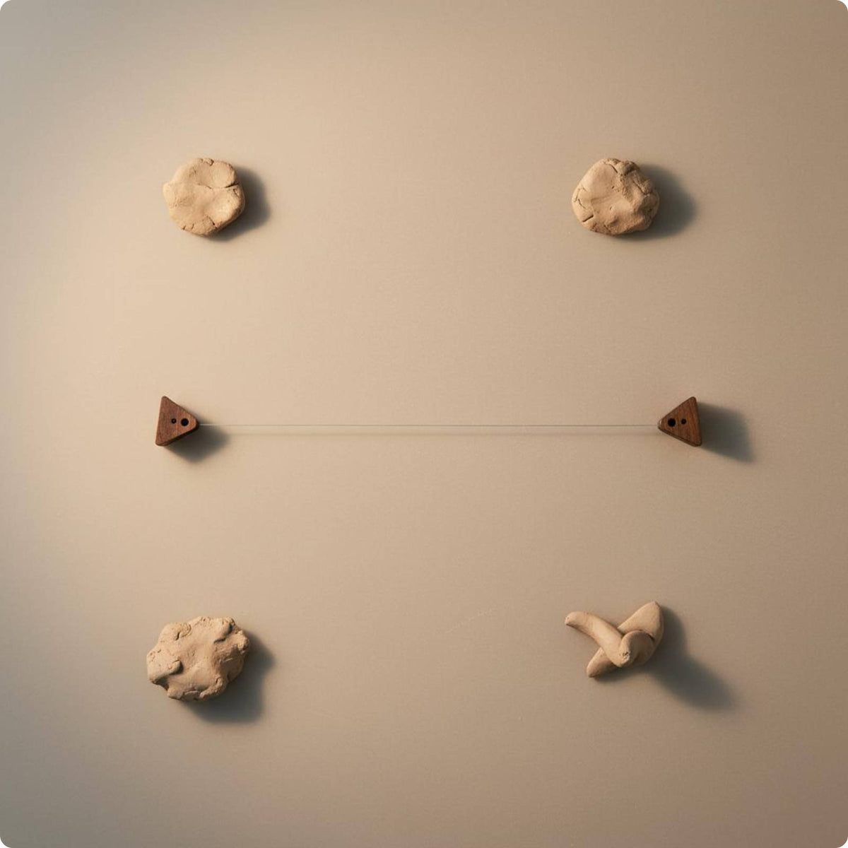 Walnut Wood Clay Easy to Use Craft Supply Long-Lasting for DIY Crafters