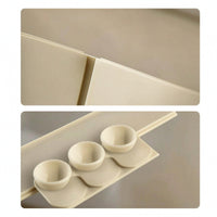 Sink Splash Guard with Suction Cups Foldable Sink Water Splash Guard Silicone