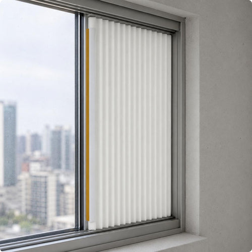 2 Pieces Window Air Conditioning Insulation Panel Energy Saving Rectangular Foam