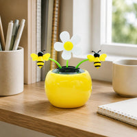 Bobble Flower Heat-Resistant Solar Flower Ornament No Batteries Needed