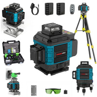High Precision 12-Line Green Laser Level with Auto Leveling