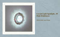 LED ceiling spotlight, bright