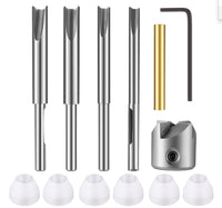 7PCPenBarrelTrimmingSystem7pc木工制笔铣刀铰刀工具套装雕刻机