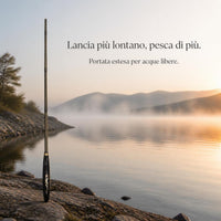 Bamboo-Patterned High-Carbon Telescopic Fishing Rod for Freshwater Angling