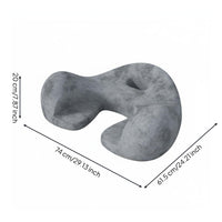 Meditation Cushion Long Sit Peaceful Seating Meditation Seat Ergonomic Shape Seated Support for Reading