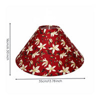 Linen Lampshade Easy Assembly Round Lampshade Soft Light