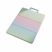 Pet Cooling Mat Three-Panel Foldable Cooling Mat Built-in Handle