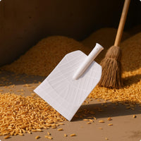 Plastic Grain Translucent White Grain Solo-Handed for Household Use
