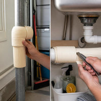 Self-Adhesive Pipe Insulation Wrap for Balcony and Bathroom Pipes