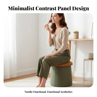 Upholstered Vanity Chair Light Luxury Modern Vanity Chair Comfortable Feel