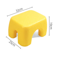 Molded Foam Stool Compact Children's Foam Stool Arched Cutouts