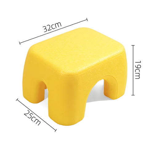 Molded Foam Stool Compact Children's Foam Stool Arched Cutouts
