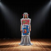 Adult Cosplay Costume Dance Polyester Costume Easy to Wear for Adults