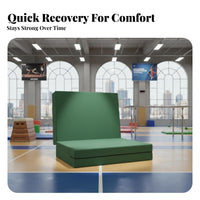 High Jump Mat Shock Absorbing Folding Tumbling Mat Foldable Design Thick Crash Landing Pad for Gymnasts, Fighting Artists, Gymnasium, Gym