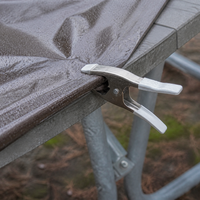 Heavy Duty A-Clamp for Outdoor Tents, Tarps, and Woodworking