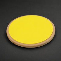 Beige Rim Quiet Drum Practice Pad 29 Cm Drum Practice Pad Basic Hand Technique Music Training Equipment