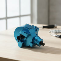 Assembled Rear Gearbox Assembly Compact RC Gearbox Assembly Sturdy RC Gearbox Gearbox Easy to Install for Hobbyists