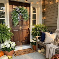 Artificial Easter Wreath for Front Door, Sea Star Wreath Festive Decor Summer Door Wreath Rustic Charm Hanging Decoration for Interior Decorators, Event Planners, Entryway, Courtyard, Wedding