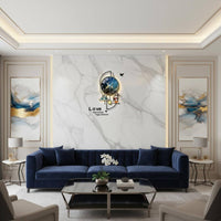 Modern Pendulum Timepiece Luxury Home Decor Creative Design for Bedroom