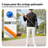 Golf Swing Stick Weighted Ends Golf Training Stick Two-Handed
