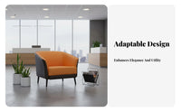Sofa and Coffee Table set Modern Design Reception Seating Minimalist and design Professional Look for Office Managers, Lobby