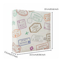 200 Pocket Picture Album Waterproof and Stain-Resistant Cover Slip-in Photo Album Hardcover Design 6 Inch Photo Storage Book for Babies, New Parents