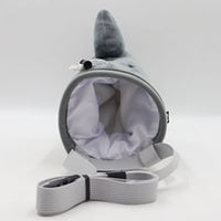 Shark Drawstring Climbing Chalk Bag with Plush Toy