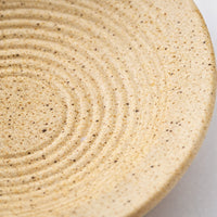 Retro Ceramic Plate, Rust Red Coarse Pottery 8.9-inch