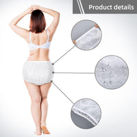 Adult TPU Waterproof Incontinence Underwear Reusable Plastic Pants for Seniors