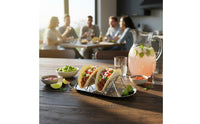 Taco Holder Food Grade Stainless Steel Taco Rack Anti-Slip Feet for Parties