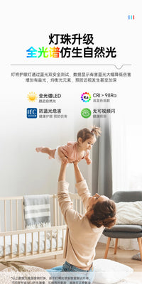 灯将美式餐厅吊灯餐桌吧台饭厅三头简约乡村北欧创意铁艺田园灯具 3头黑色灯体+麻黄色灯罩【全光谱护眼】三色变光LED