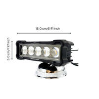 Waterproof LED grille light for off-road