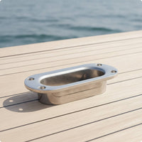 Marine Fairlead Polished Deck Fairlead Smooth for Boats, Decks, Sailors