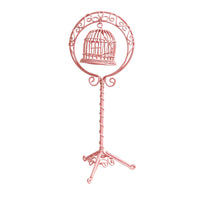 Miniature Birdcage Dollhouse Model Toy for Pretend Play
