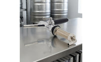 Stainless Steel Beer Faucet with Long Shank Chrome Polished Long Shank Beer Faucet Corrosion-Resistant Keg Tap Sturdy for Homebrewers, Bartenders, Home Bar, Kegerator