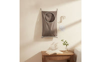 Wall Hanging Storage Bag Easy to Use Hanging Storage Bag with Hooks Clear