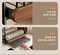 Kitchen Countertop Dish Drying Rack