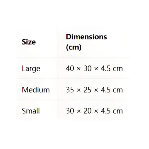 3 Pieces Oval Woven Tray Perforated Weave Household Item Easy to Clean